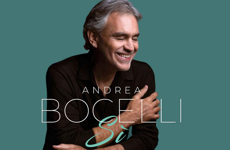 Collaborazione con Andrea Bocelli